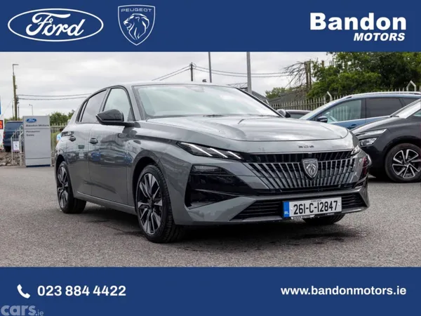 Peugeot 308 Hatchback, Petrol Hybrid, 2026, Grey