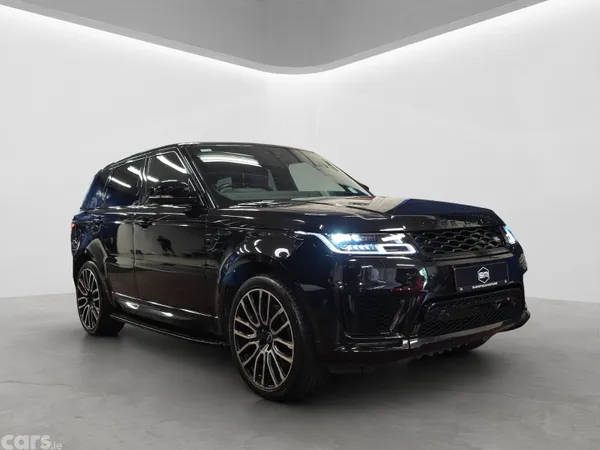Land Rover Range Rover Sport SUV, Petrol Plug-in Hybrid, 2021, Black