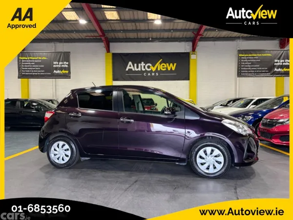 Toyota Vitz Hatchback, Petrol, 2018, Purple