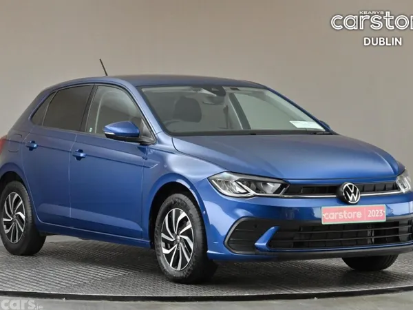 Volkswagen Polo Hatchback, Petrol, 2023, Blue