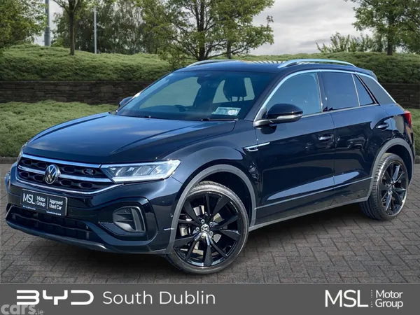 Volkswagen T-Roc SUV, Petrol, 2023, Black