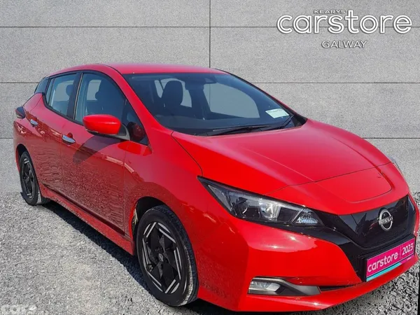 Nissan Leaf Hatchback, Electric, 2023, Red
