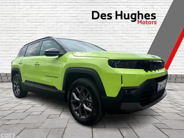 Jeep Compass SUV, Petrol Hybrid, 2026, Green