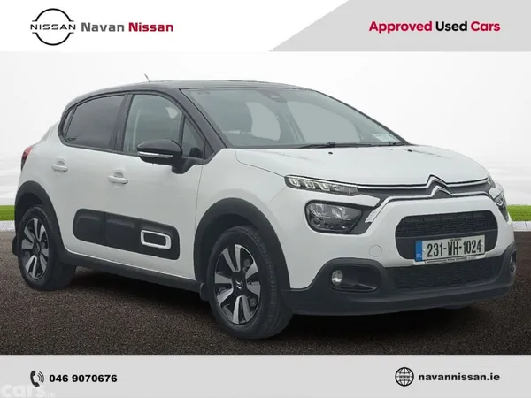 Citroen C3 Hatchback, Petrol, 2023, White