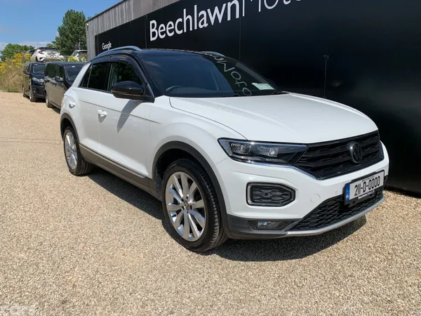 Volkswagen T-Roc SUV, Diesel, 2021, White