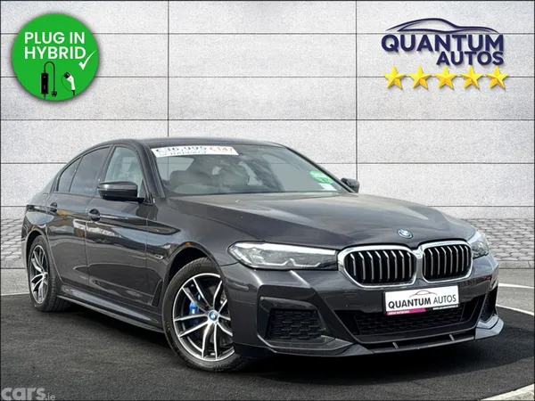 BMW 5-Series Saloon, Petrol Plug-in Hybrid, 2022, Grey