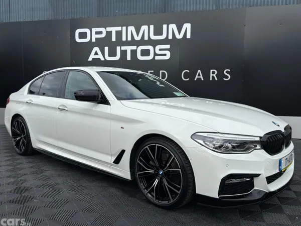 BMW 5-Series Saloon, Diesel, 2017, White