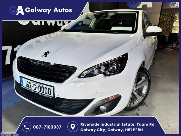 Peugeot 308 Hatchback, Diesel, 2016, White