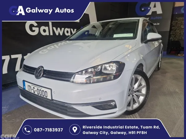 Volkswagen Golf Hatchback, Diesel, 2017, Silver