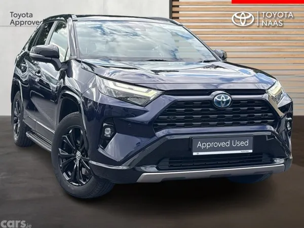 Toyota RAV4 SUV, Petrol Hybrid, 2024, Blue
