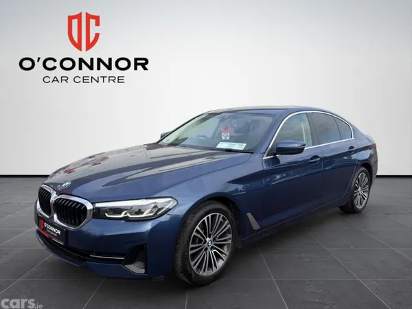 BMW 5-Series Saloon, Diesel, 2021, Blue