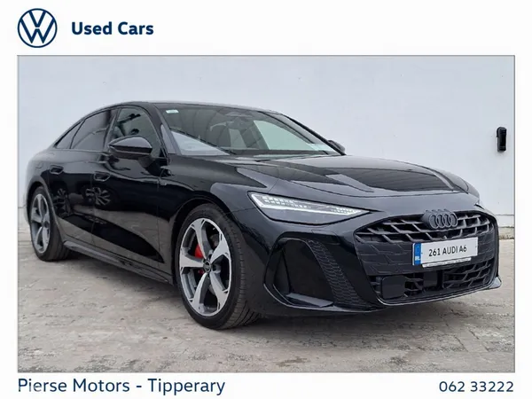 Audi A6 Saloon, Petrol Hybrid, 2026, Black