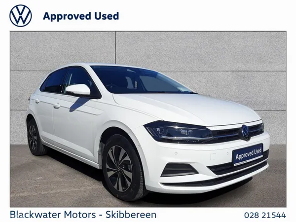 Volkswagen Polo Hatchback, Petrol, 2022, White