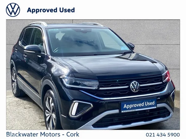 Volkswagen T-Cross Hatchback, Petrol, 2025, Black