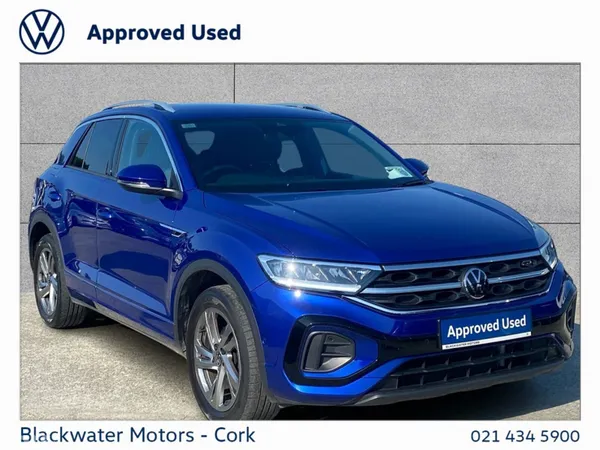 Volkswagen T-Roc SUV, Petrol, 2023, Blue