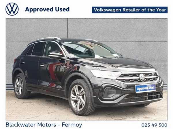 Volkswagen T-Roc SUV, Petrol, 2023, Black