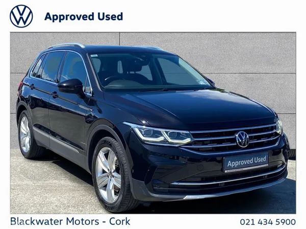 Volkswagen Tiguan Estate, Diesel, 2021, Black