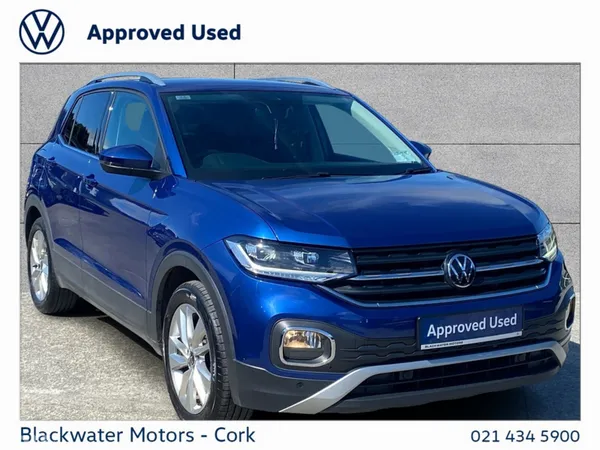 Volkswagen T-Cross SUV, Petrol, 2023, Blue