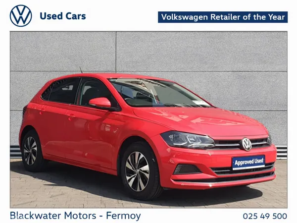 Volkswagen Polo Hatchback, Petrol, 2018, Red