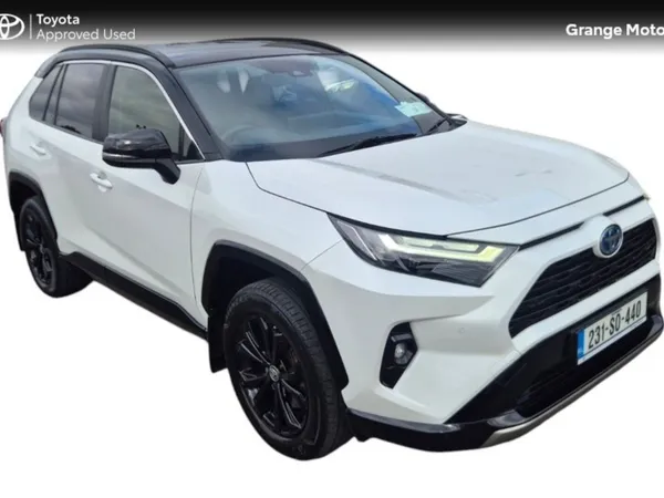 Toyota RAV4 SUV, Petrol Hybrid, 2023, White