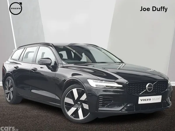 Volvo V60 Estate, Petrol Plug-in Hybrid, 2025, Black