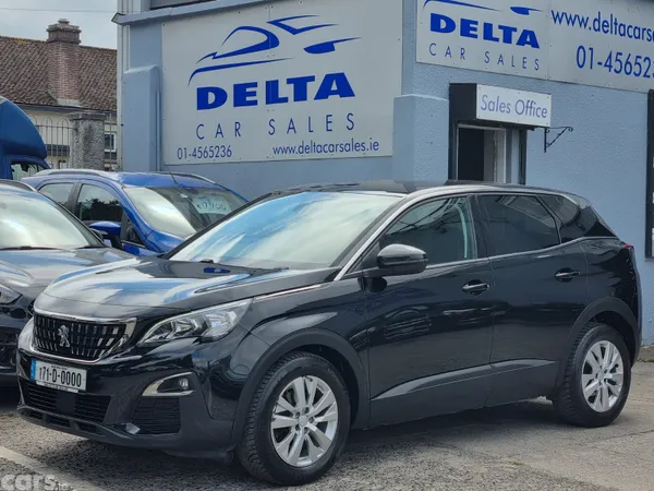 Peugeot 3008 SUV, Petrol, 2017, Black
