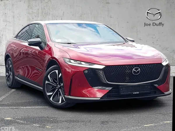 Mazda 6e Saloon, Electric, 2027, Red