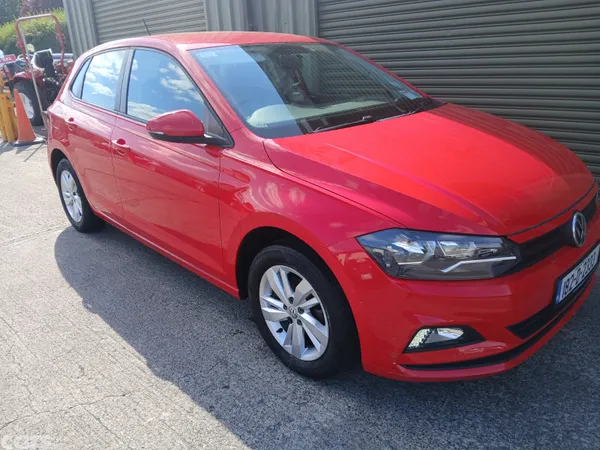Volkswagen Polo Hatchback, Petrol, 2018, Red