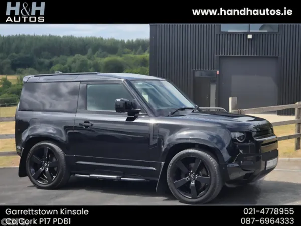 Land Rover Defender Van, Diesel, 2022, Black