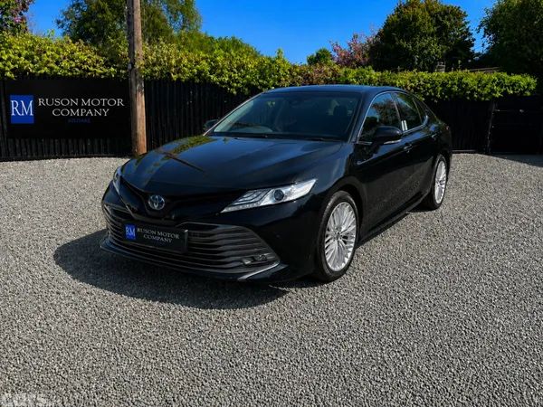 Toyota Camry Saloon, Petrol Hybrid, 2021, Black