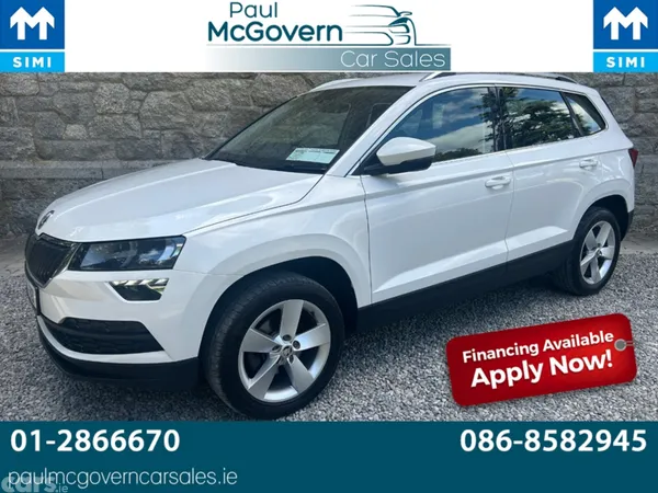 Skoda Karoq SUV, Diesel, 2021, White