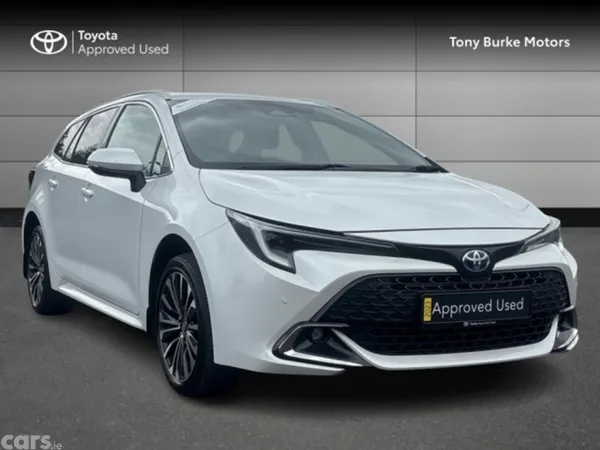 Toyota Corolla Estate, Petrol Hybrid, 2023, White