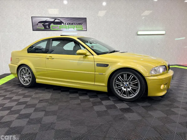 BMW M3 Coupe, Petrol, 2002, Yellow
