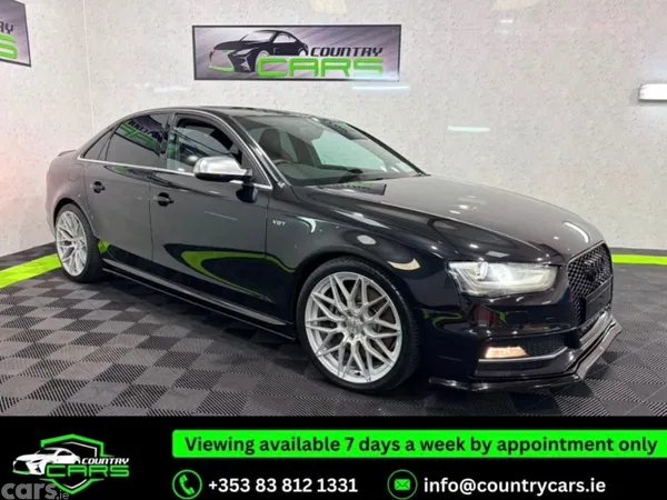 Audi S4 Saloon, Petrol, 2013, Black