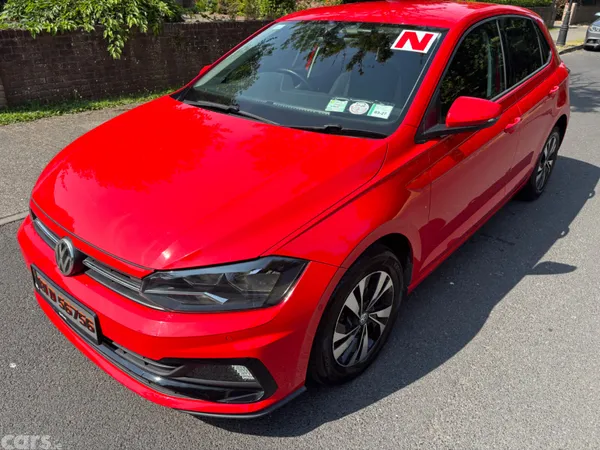 Volkswagen Polo Hatchback, Petrol, 2018, Red