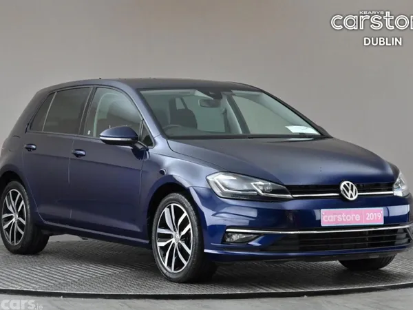 Volkswagen Golf Hatchback, Petrol, 2019, Blue
