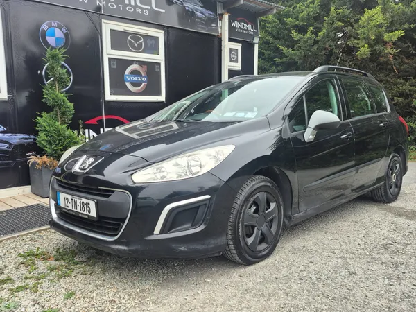 Peugeot 308 Estate, Diesel, 2012, Black