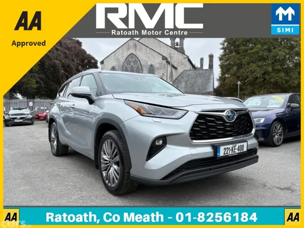 Toyota Highlander SUV, Petrol Hybrid, 2022, Grey
