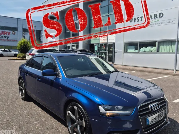 Audi A4 Saloon, Diesel, 2015, Blue