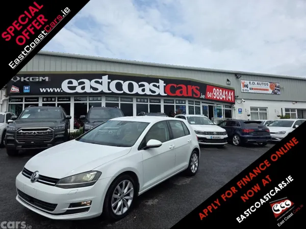 Volkswagen Golf Hatchback, Petrol, 2014, White