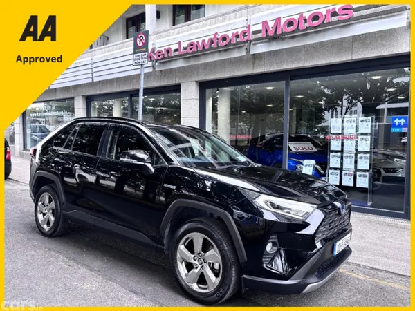 Toyota RAV4 SUV, Petrol Hybrid, 2020, Black