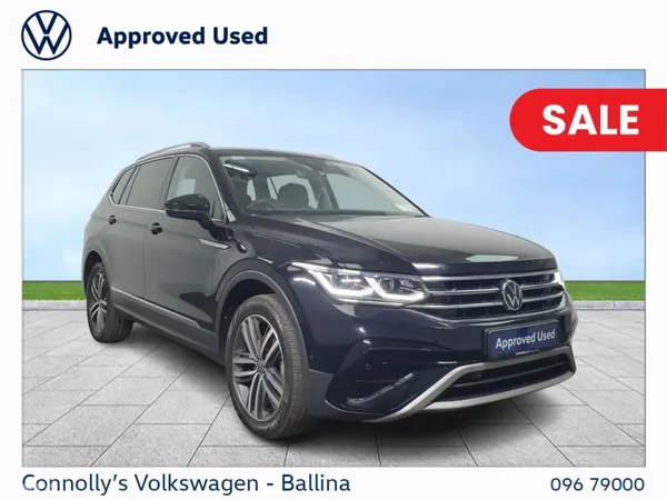 Volkswagen Tiguan Allspace SUV, Diesel, 2023, Black