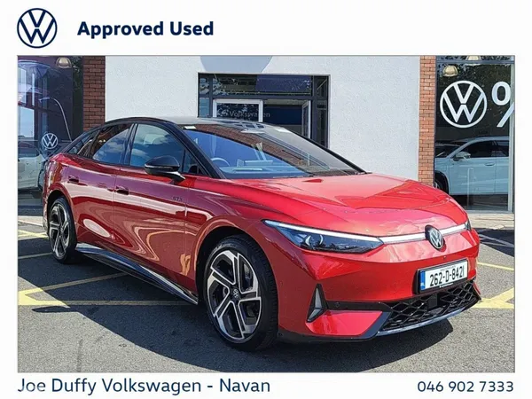 Volkswagen ID.7 Saloon, Electric, 2026, Red