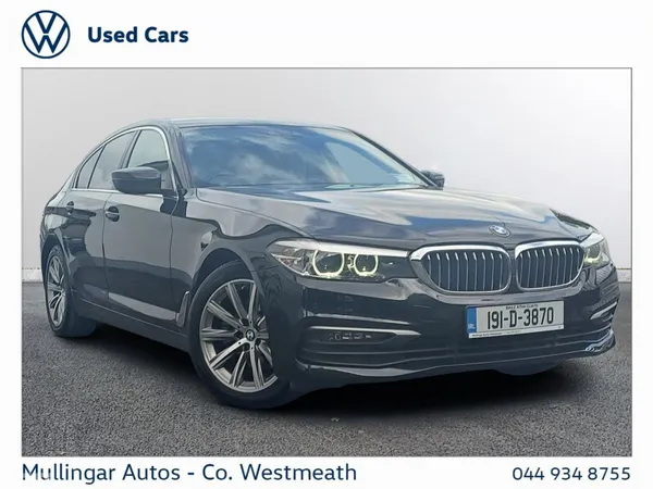 BMW 5-Series Saloon, Diesel, 2019, Black
