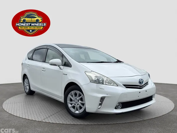 Toyota Prius MPV, Petrol Hybrid, 2013, White