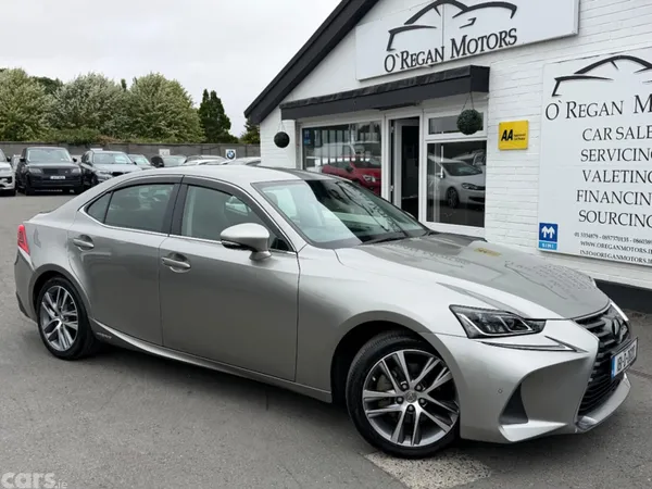 Lexus IS Saloon, Petrol Hybrid, 2018, Silver