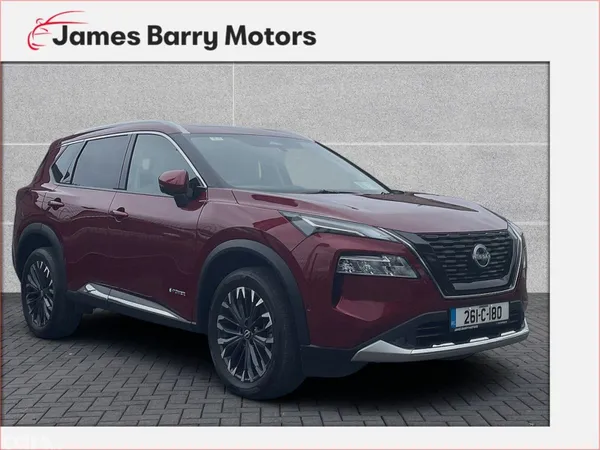 Nissan X-Trail SUV, Petrol Hybrid, 2026, Red