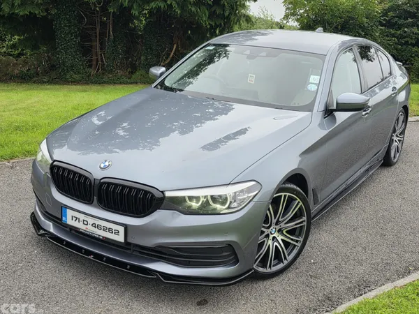 BMW 5-Series Saloon, Diesel, 2017, Blue