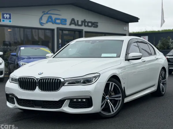 BMW 7-Series Saloon, Petrol Plug-in Hybrid, 2018, White