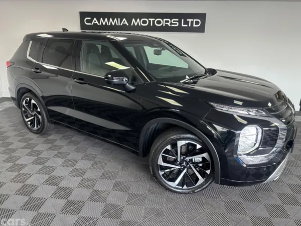 Mitsubishi Outlander SUV, Petrol Plug-in Hybrid, 2022, Black